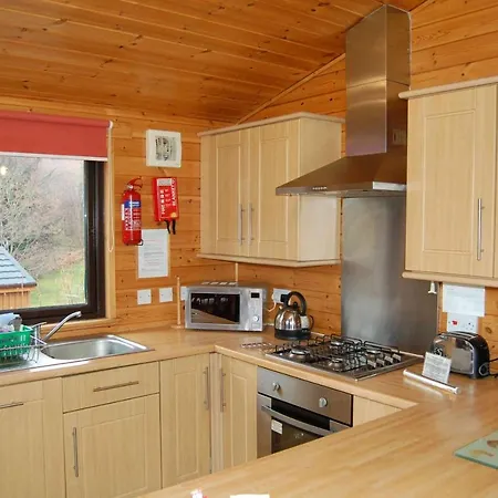 Luxury Woodland Oak Lodge Killin Exterior photo